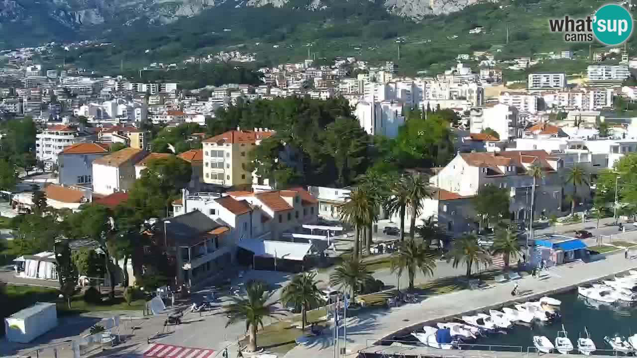 Panorama Makarska webcam