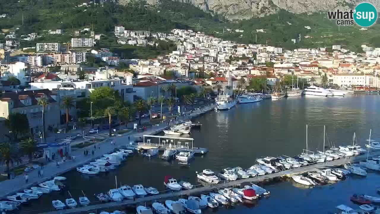 Panorama Makarska web kamera