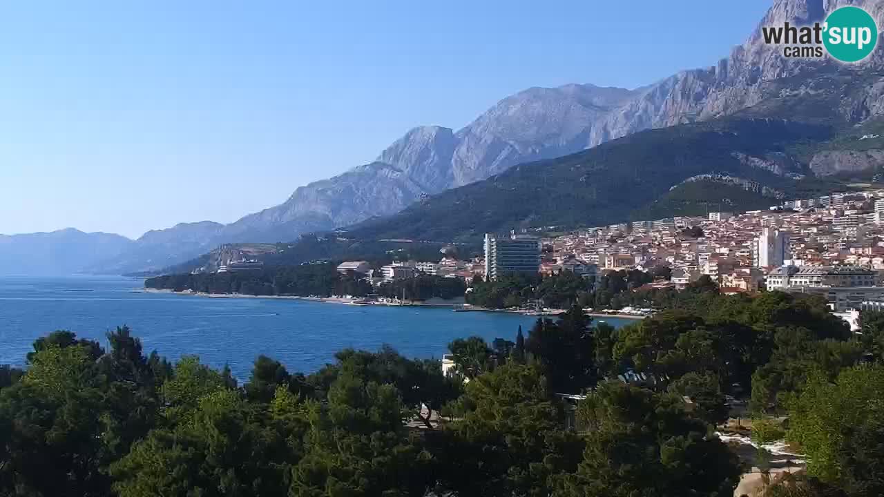 Pogled na Makarsko spletna kamera