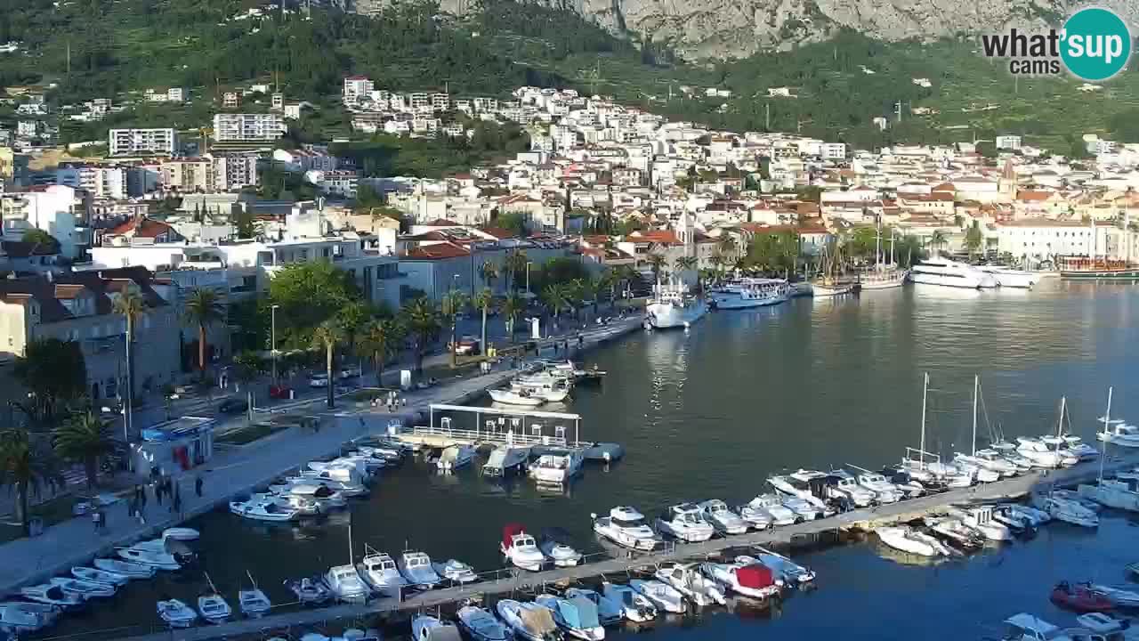 Panorama Makarska Live Webcam
