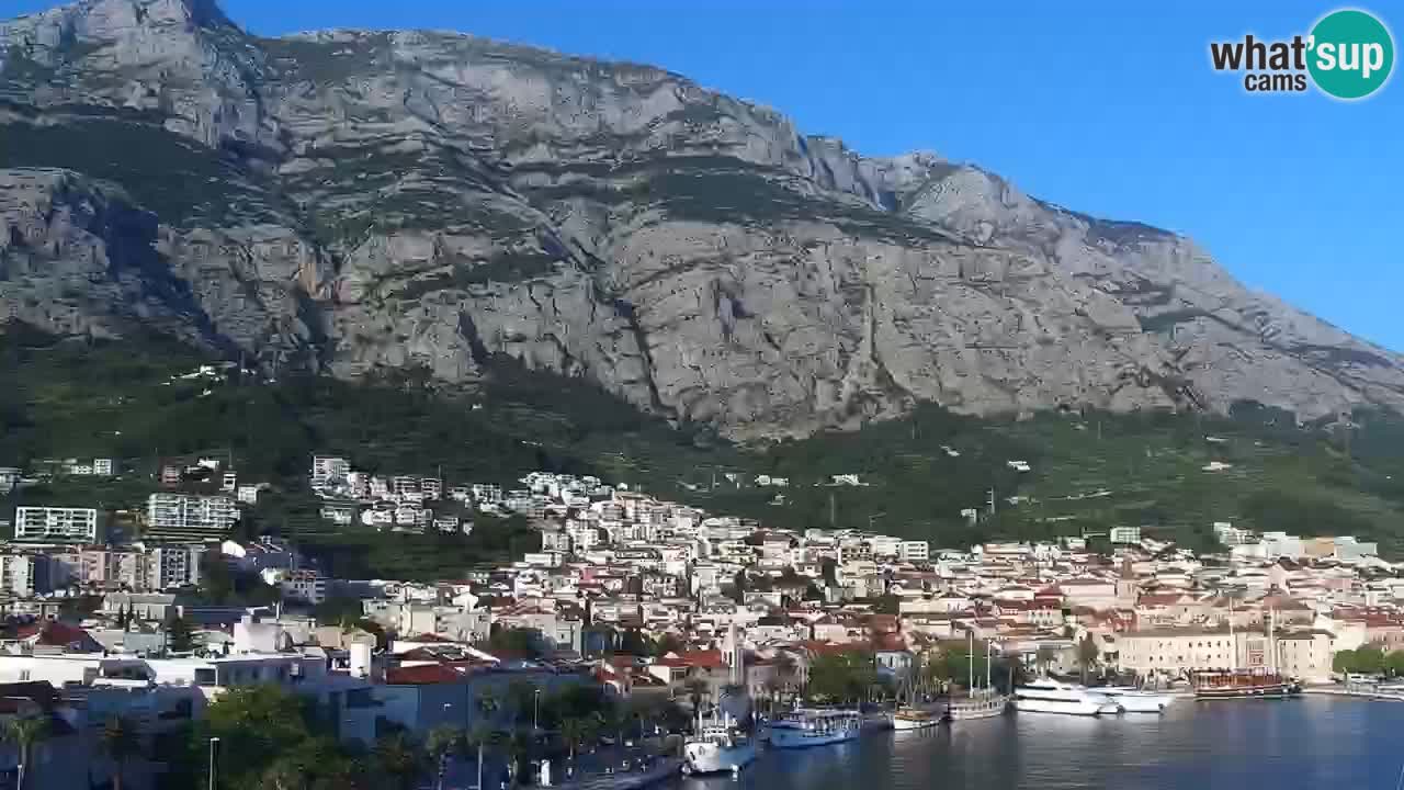 Panorama Makarska webcam
