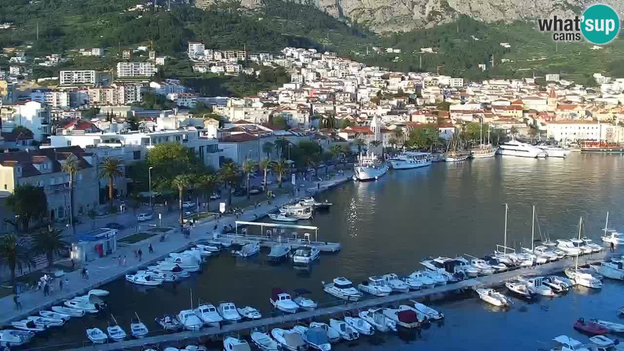 Panorama Makarska web kamera