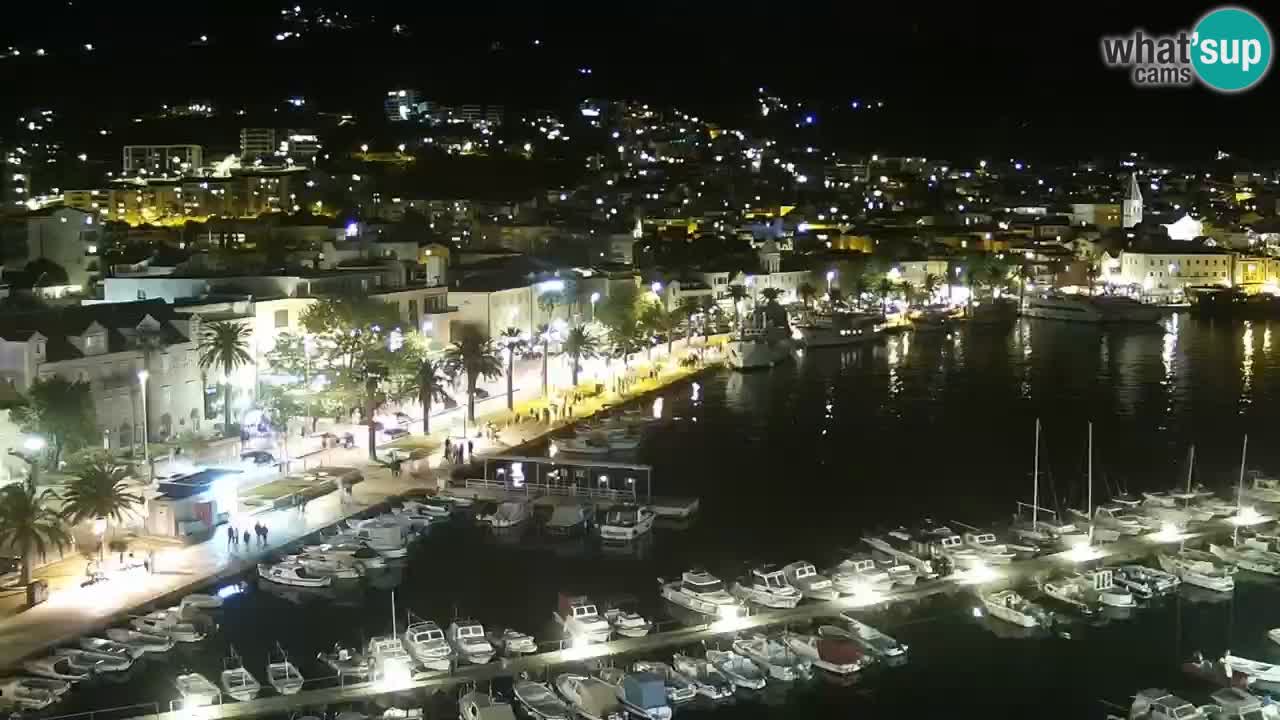 Panorama Makarska web kamera