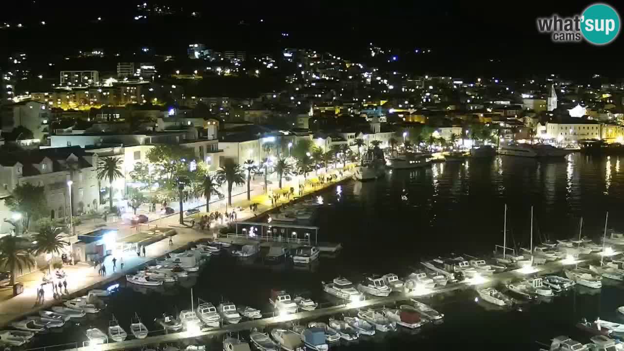 Panorama Makarska webcam