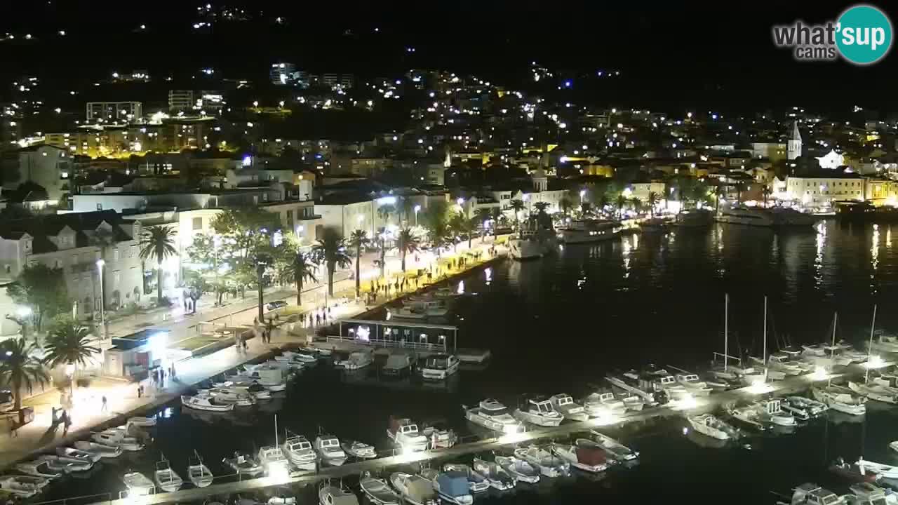 Panorama Makarska web kamera