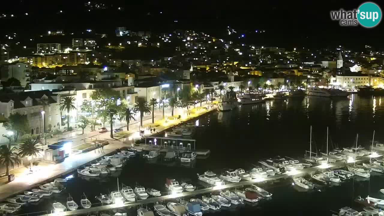 Panorama Makarska webcam