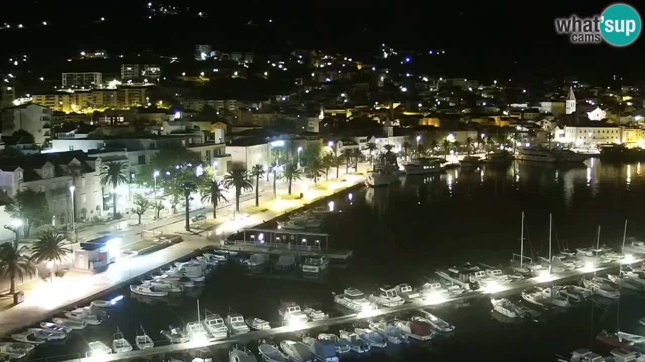 Panorama Makarska webcam