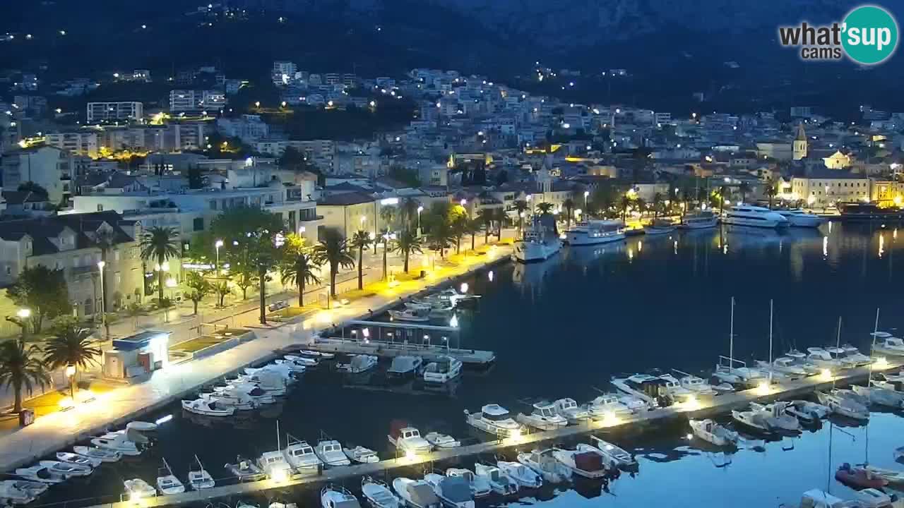 Panorama Makarska webcam