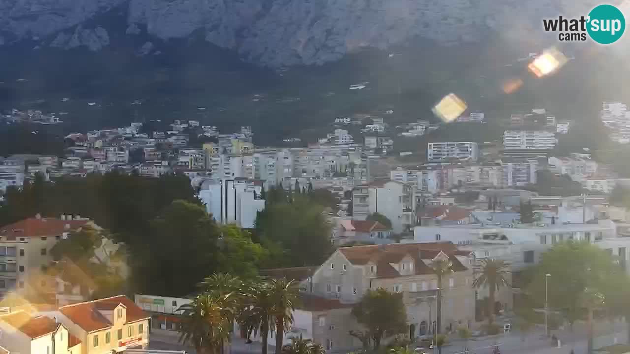 Panorama Makarska webcam