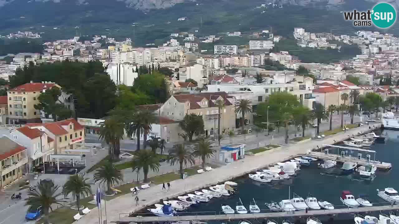 Panorama Makarska webcam