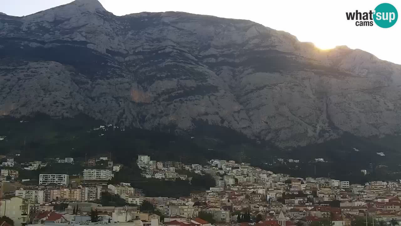 Panorama Makarska webcam