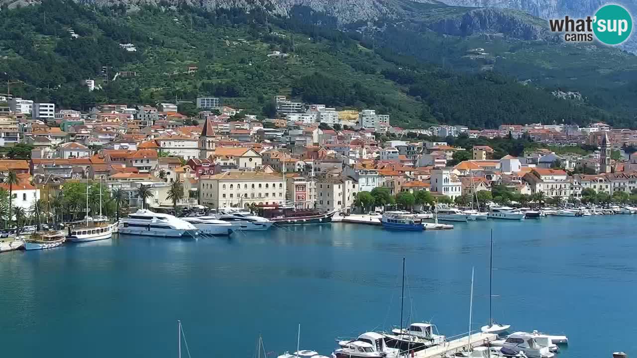 Panorama Makarska web kamera