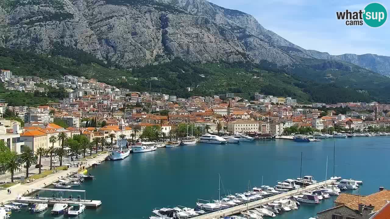Panorama Makarska web kamera