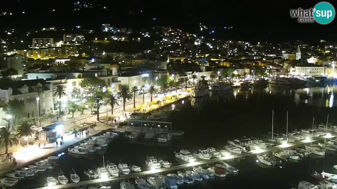 Panorama Makarska webcam
