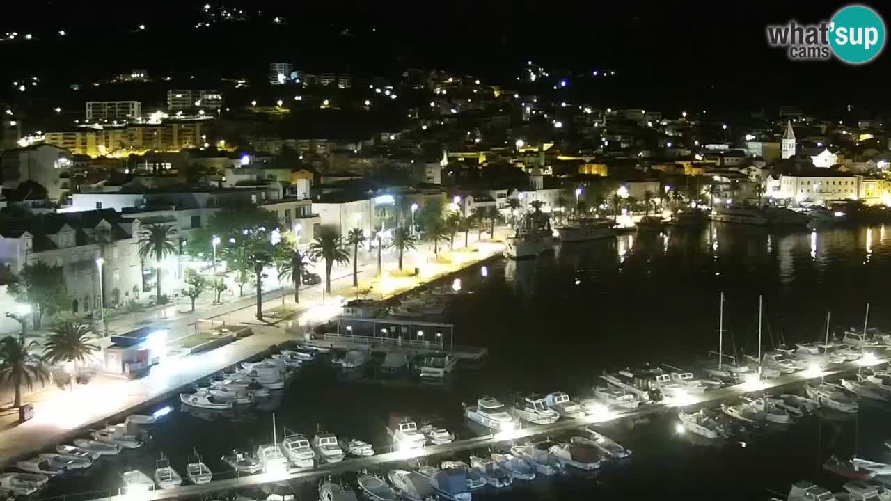 Panorama Makarska webcam