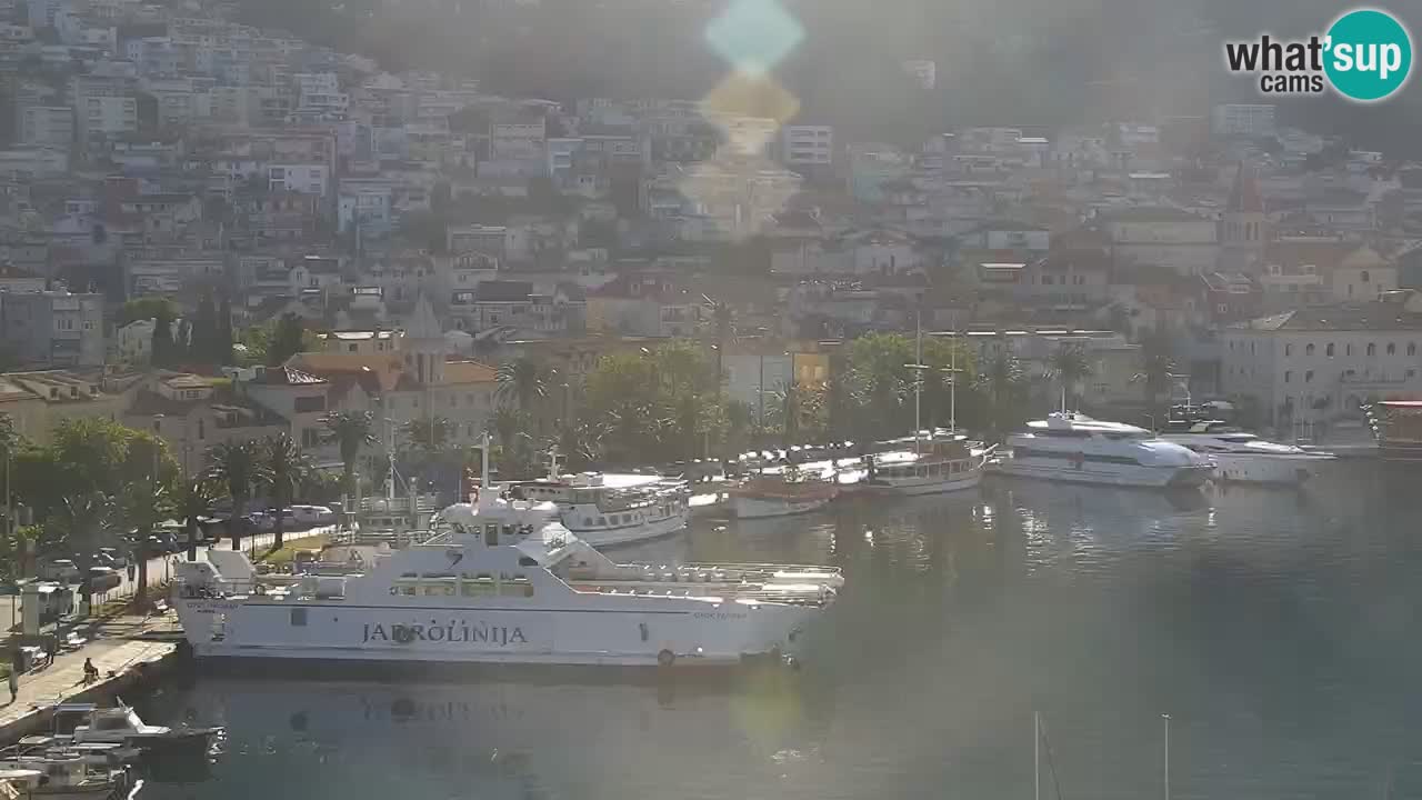 Panorama Makarska webcam