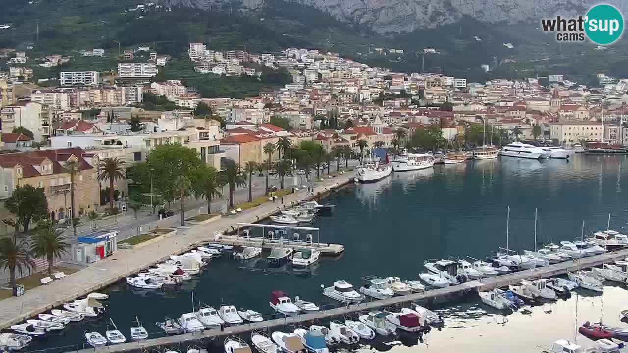 Panorama Makarska web kamera