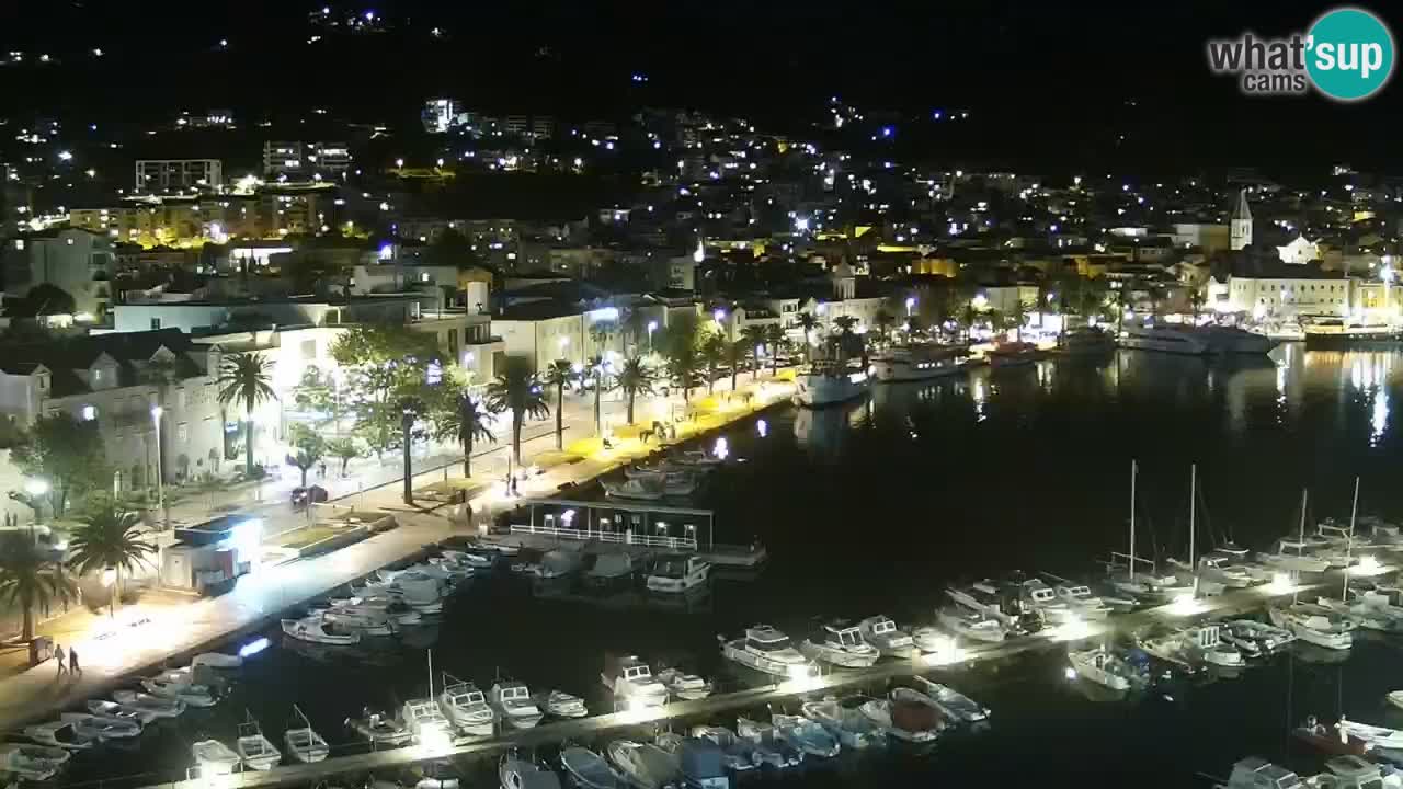 Panorama Makarska web kamera