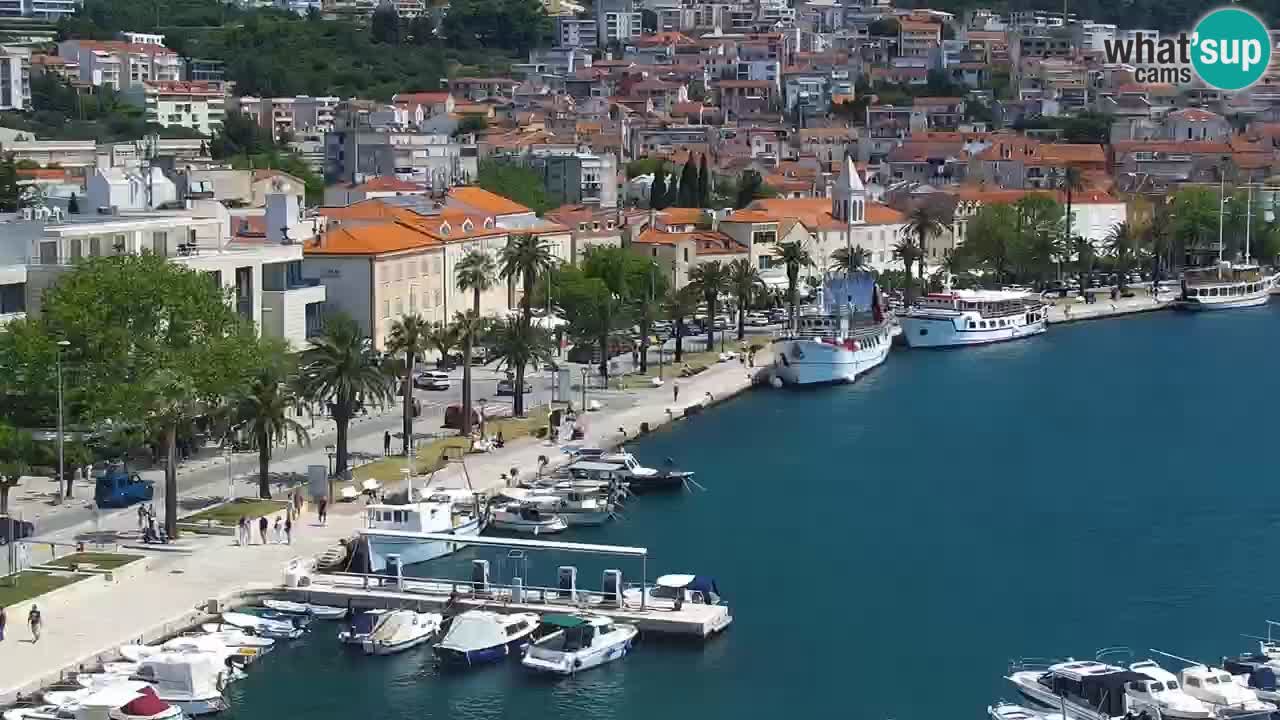 Panorama Makarska webcam