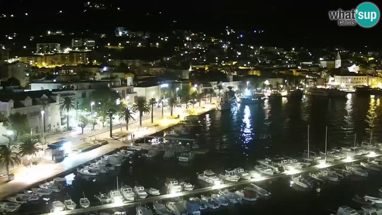 Panorama Makarska webcam