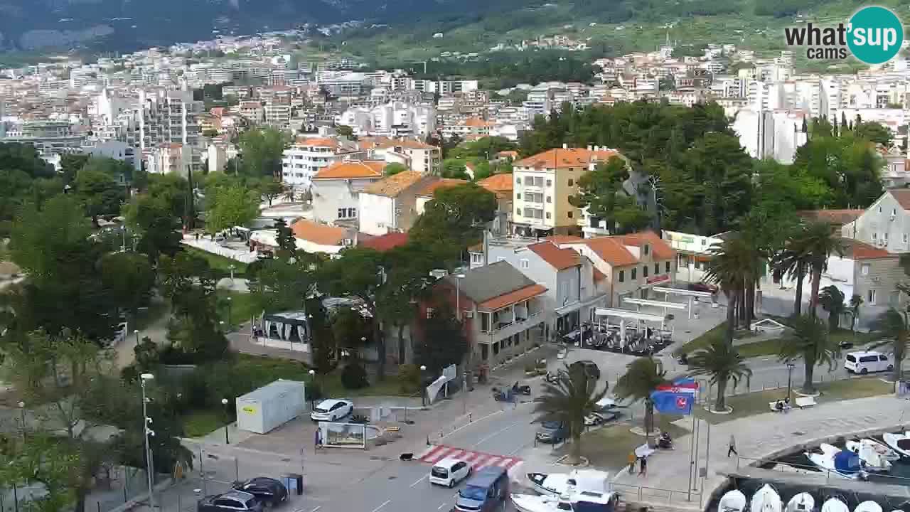 Panorama Makarska webcam