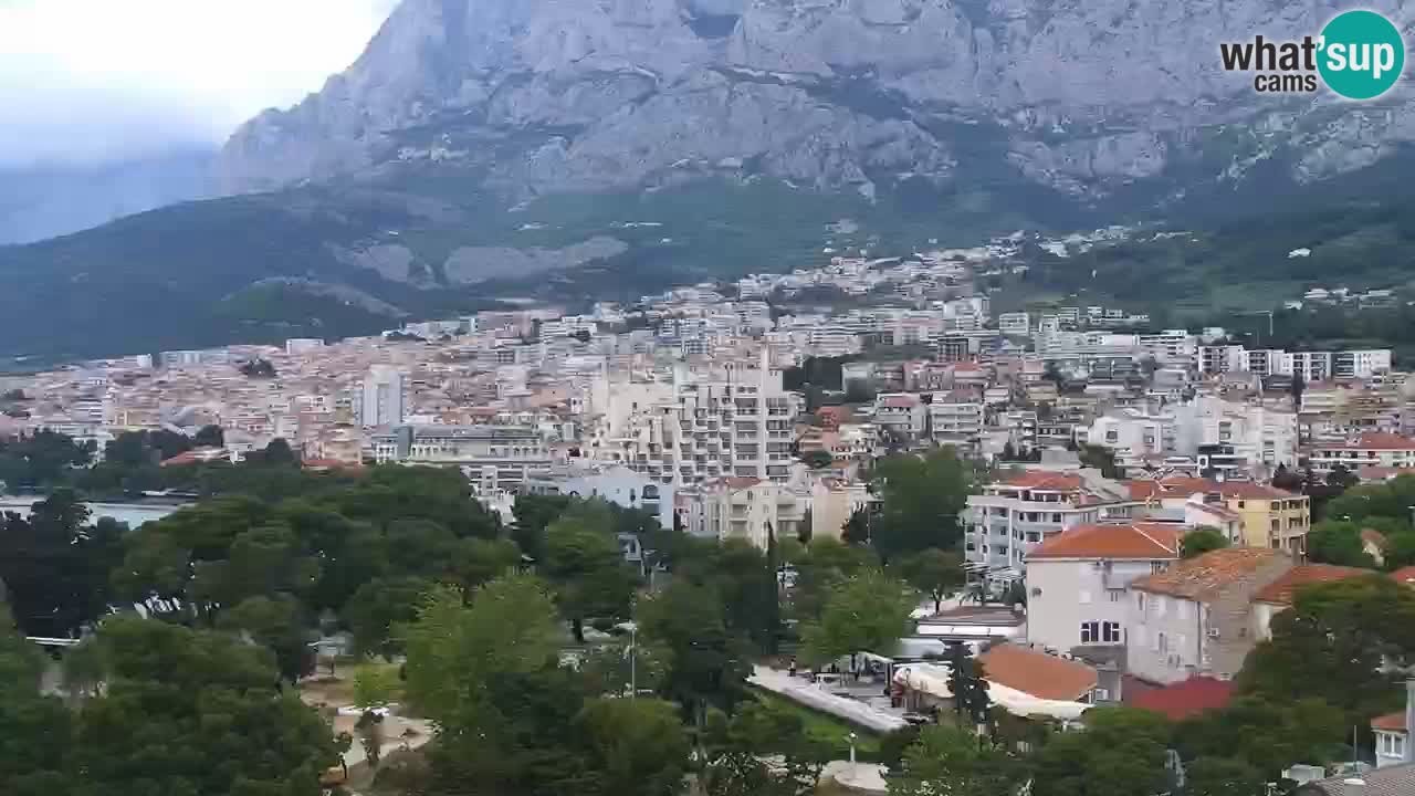 Panorama Makarska webcam