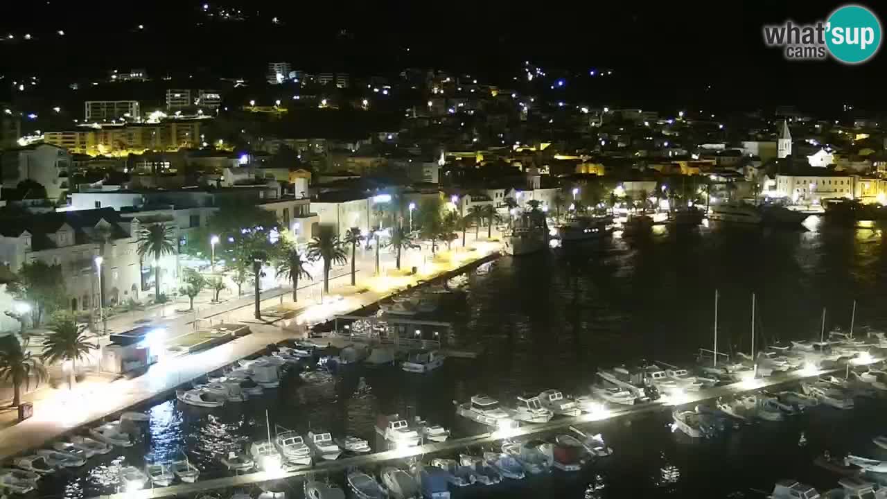 Panorama Makarska webcam