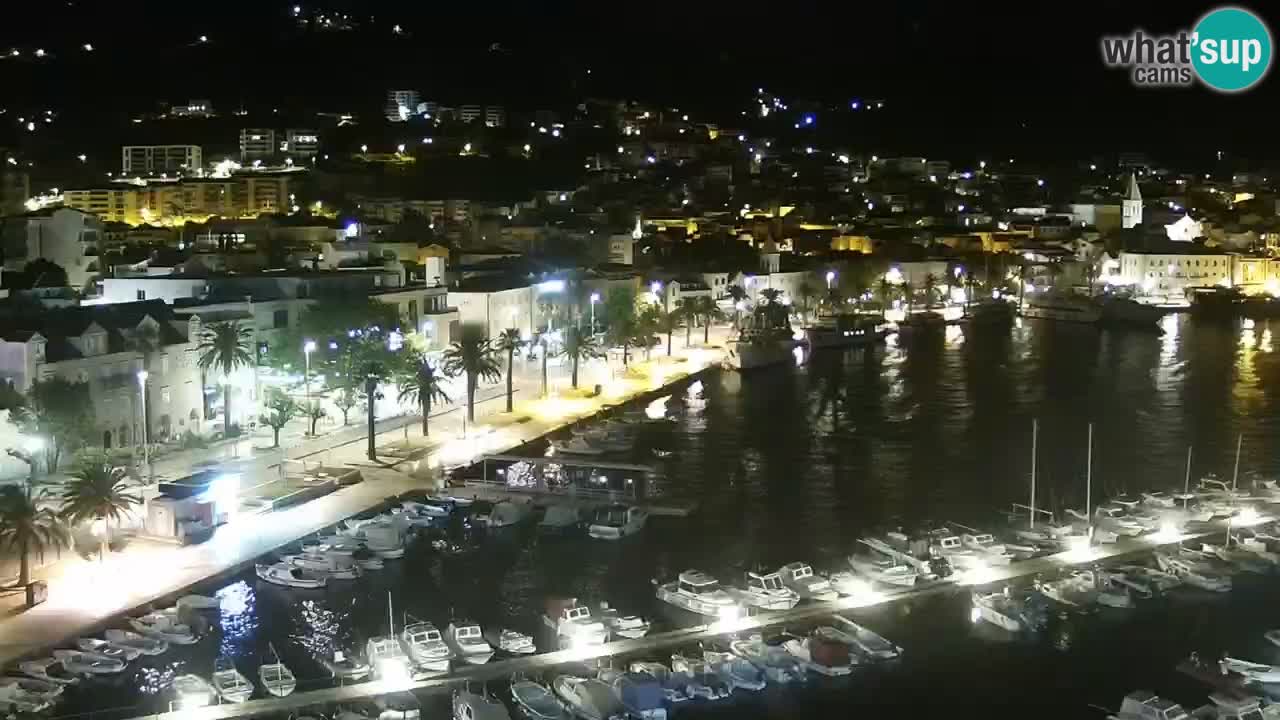 Panorama Makarska webcam