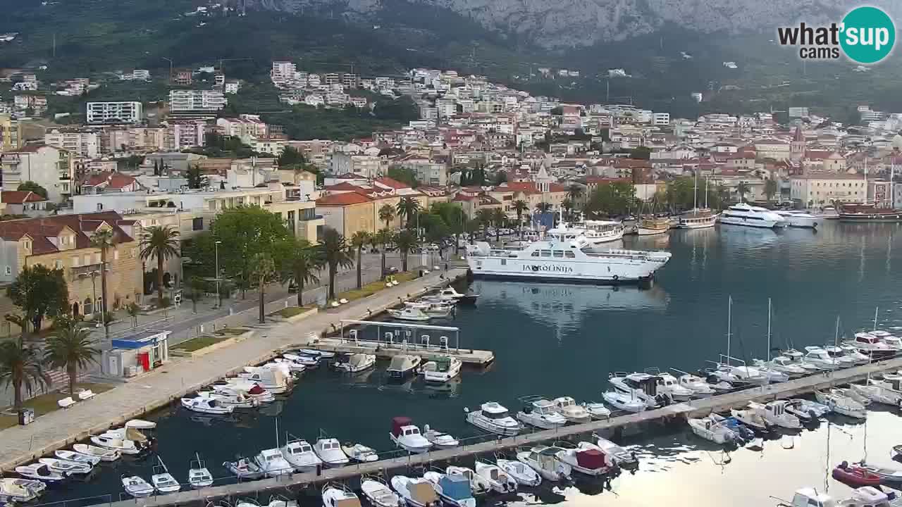 Panorama Makarska Live Webcam