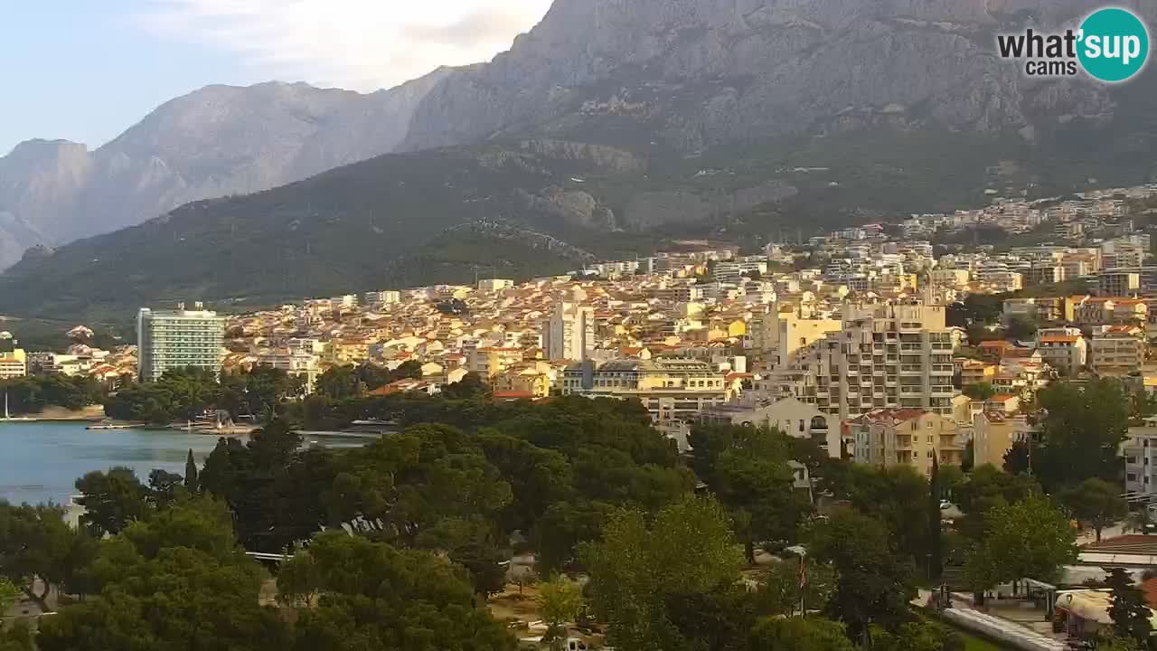 Pogled na Makarsko spletna kamera