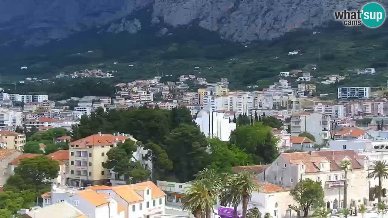 Panorama Makarska webcam