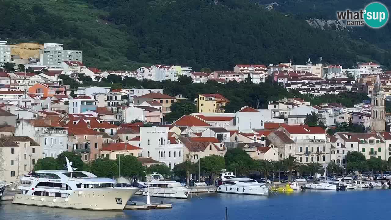 Pogled na Makarsko spletna kamera