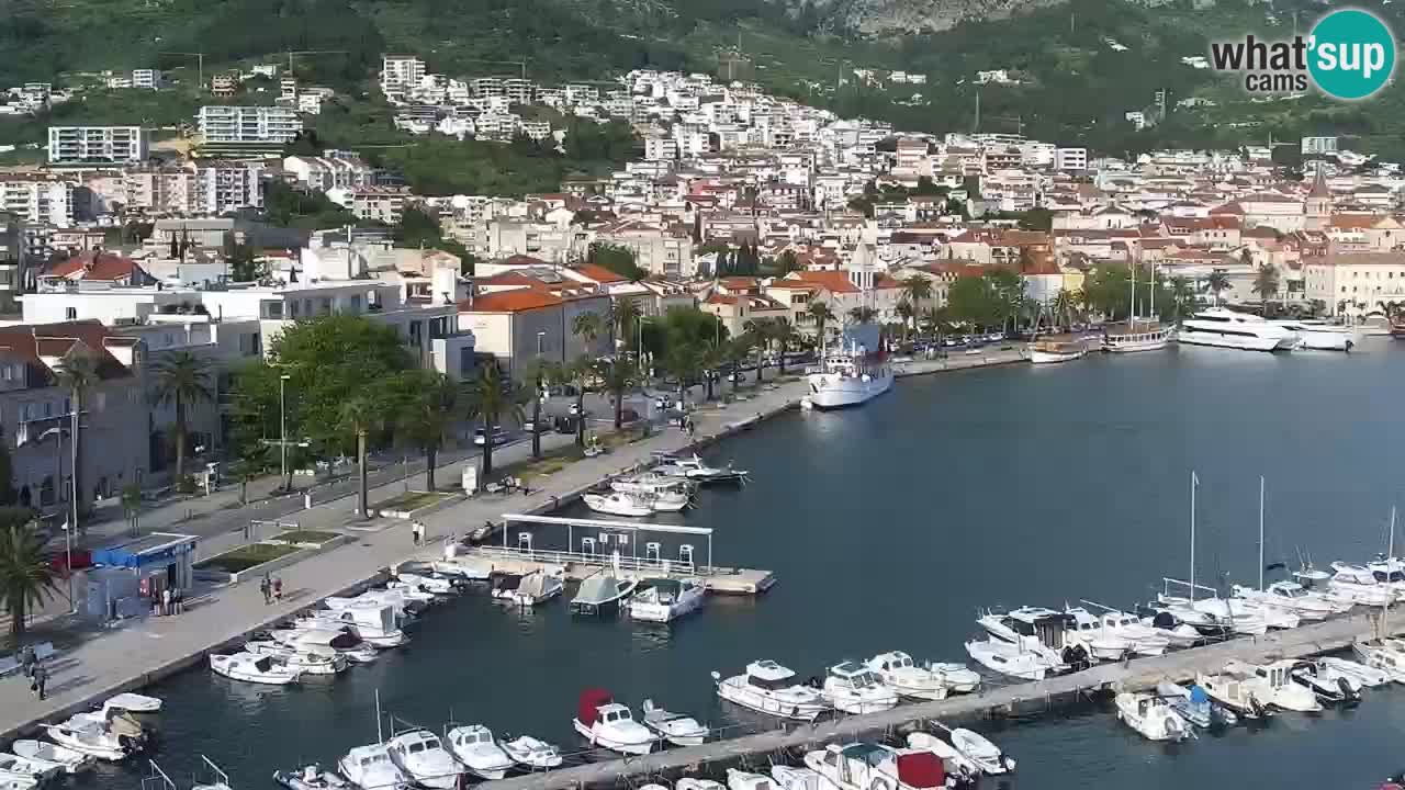 Panorama Makarska web kamera