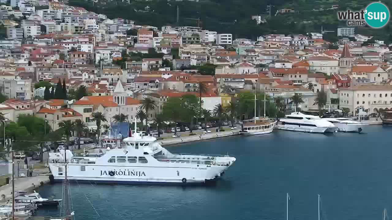 Pogled na Makarsko spletna kamera