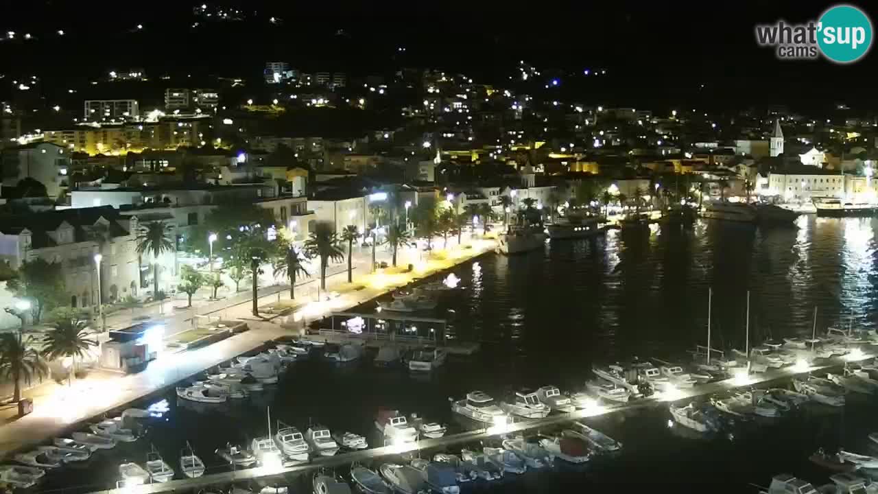 Panorama Makarska web kamera