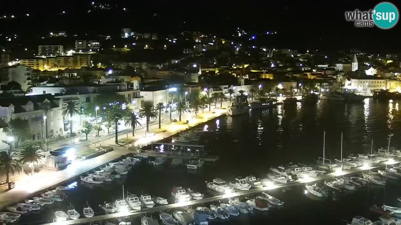 Panorama Makarska webcam