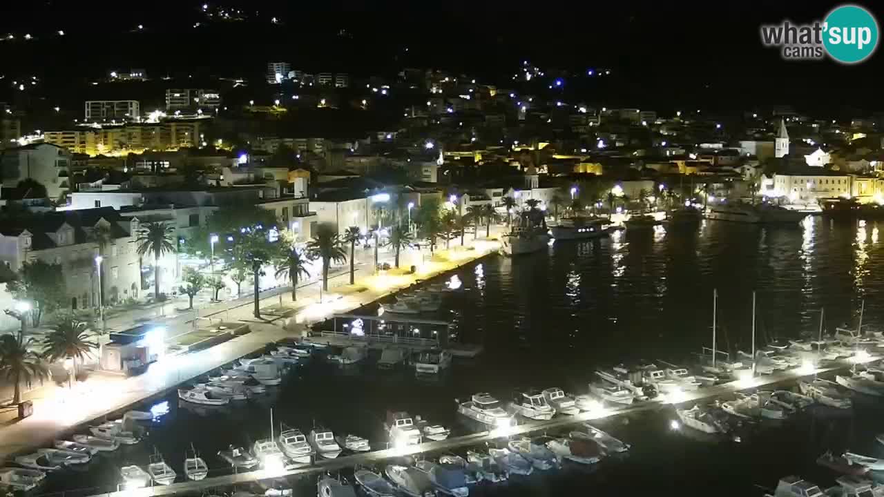 Panorama Makarska webcam