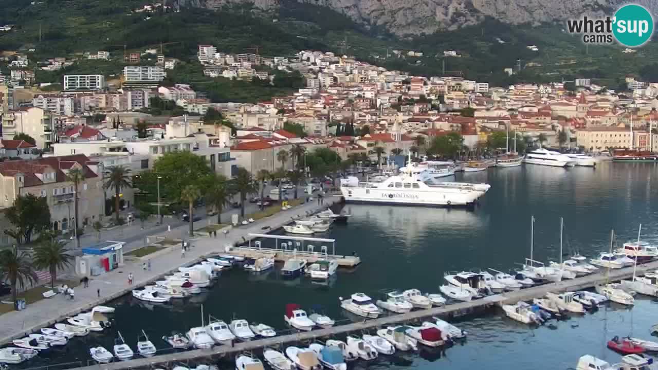 Pogled na Makarsko spletna kamera