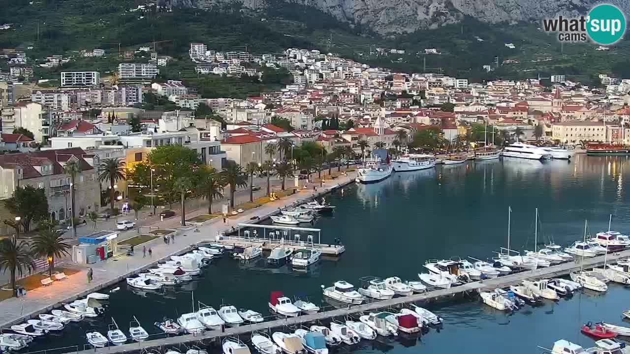 Pogled na Makarsko spletna kamera