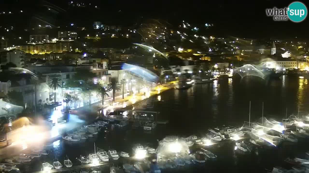 Panorama Makarska webcam