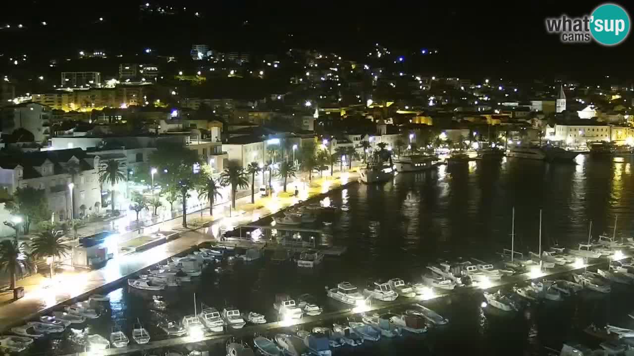 Panorama Makarska webcam