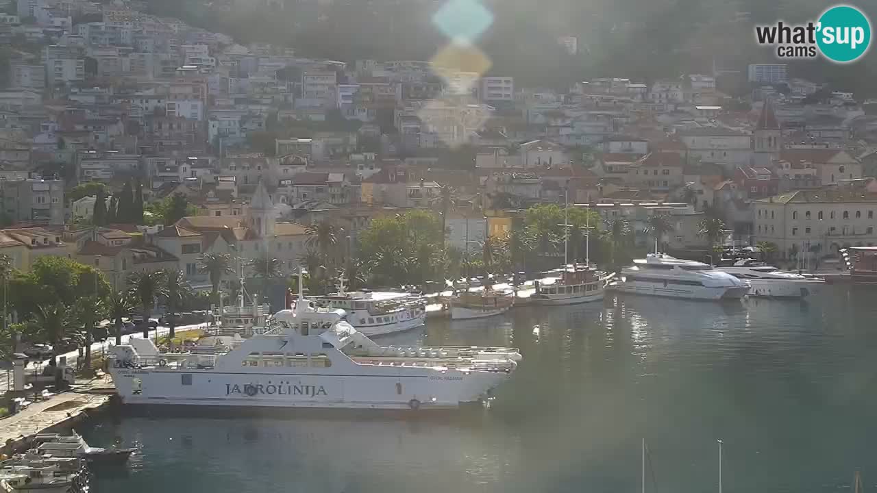Pogled na Makarsko spletna kamera