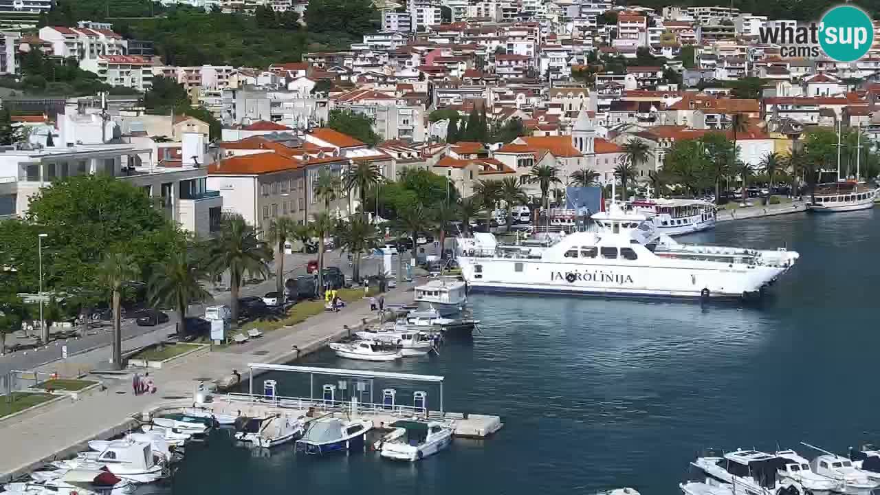 Pogled na Makarsko spletna kamera