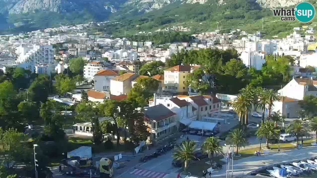 Panorama Makarska webcam