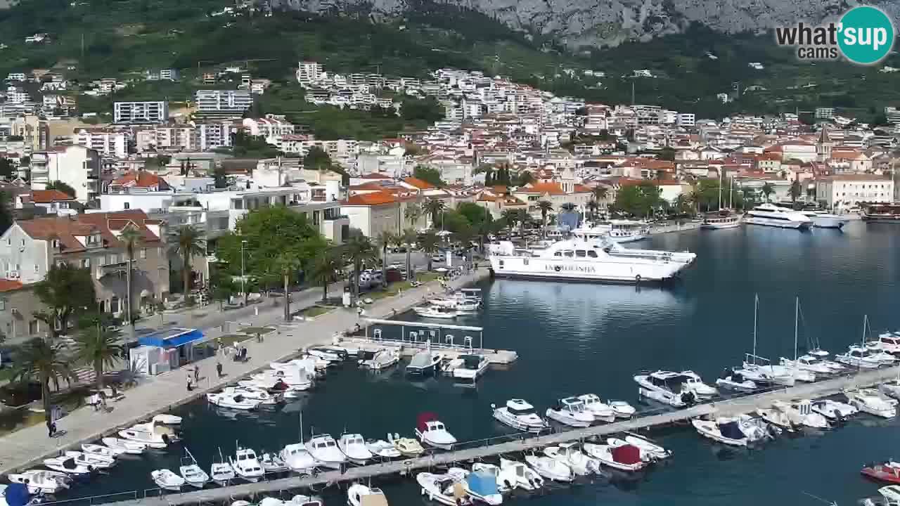 Panorama Makarska web kamera