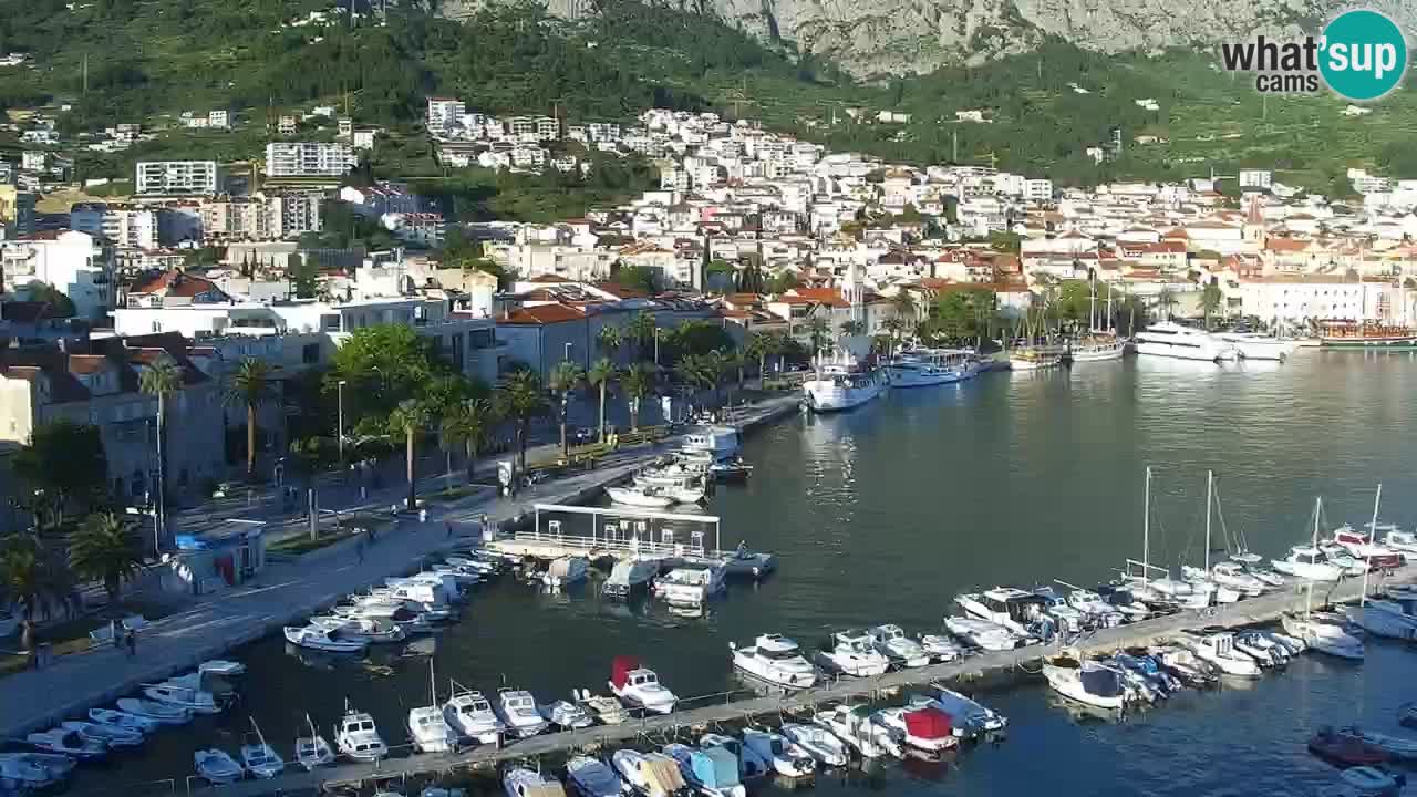 Panorama Makarska webcam