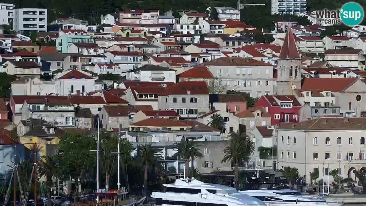 Pogled na Makarsko spletna kamera