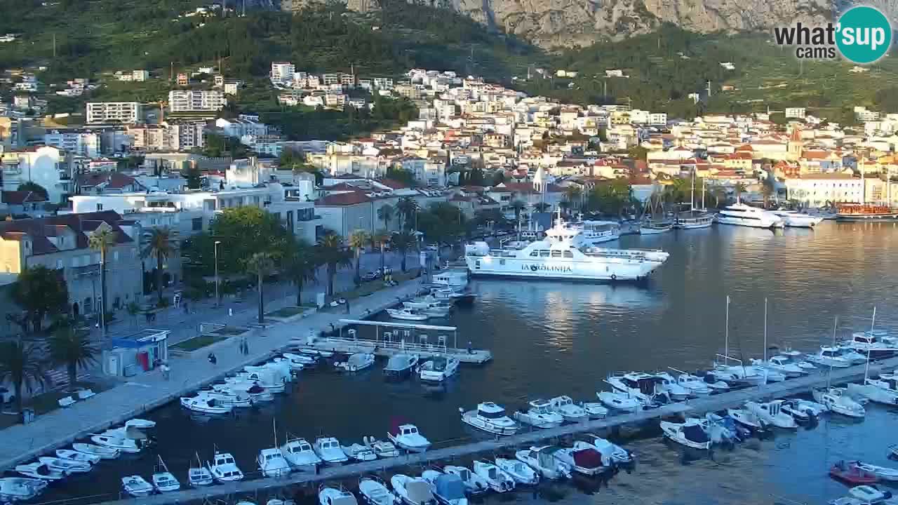 Pogled na Makarsko spletna kamera