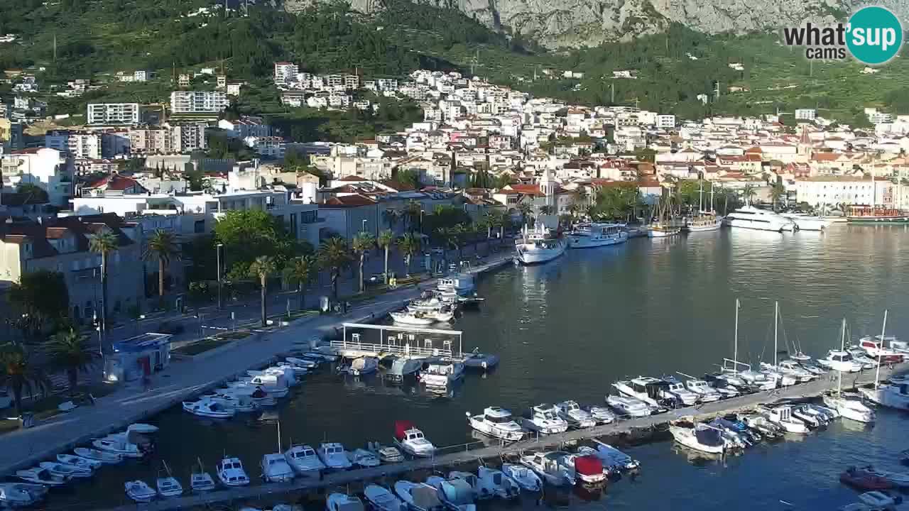Pogled na Makarsko spletna kamera