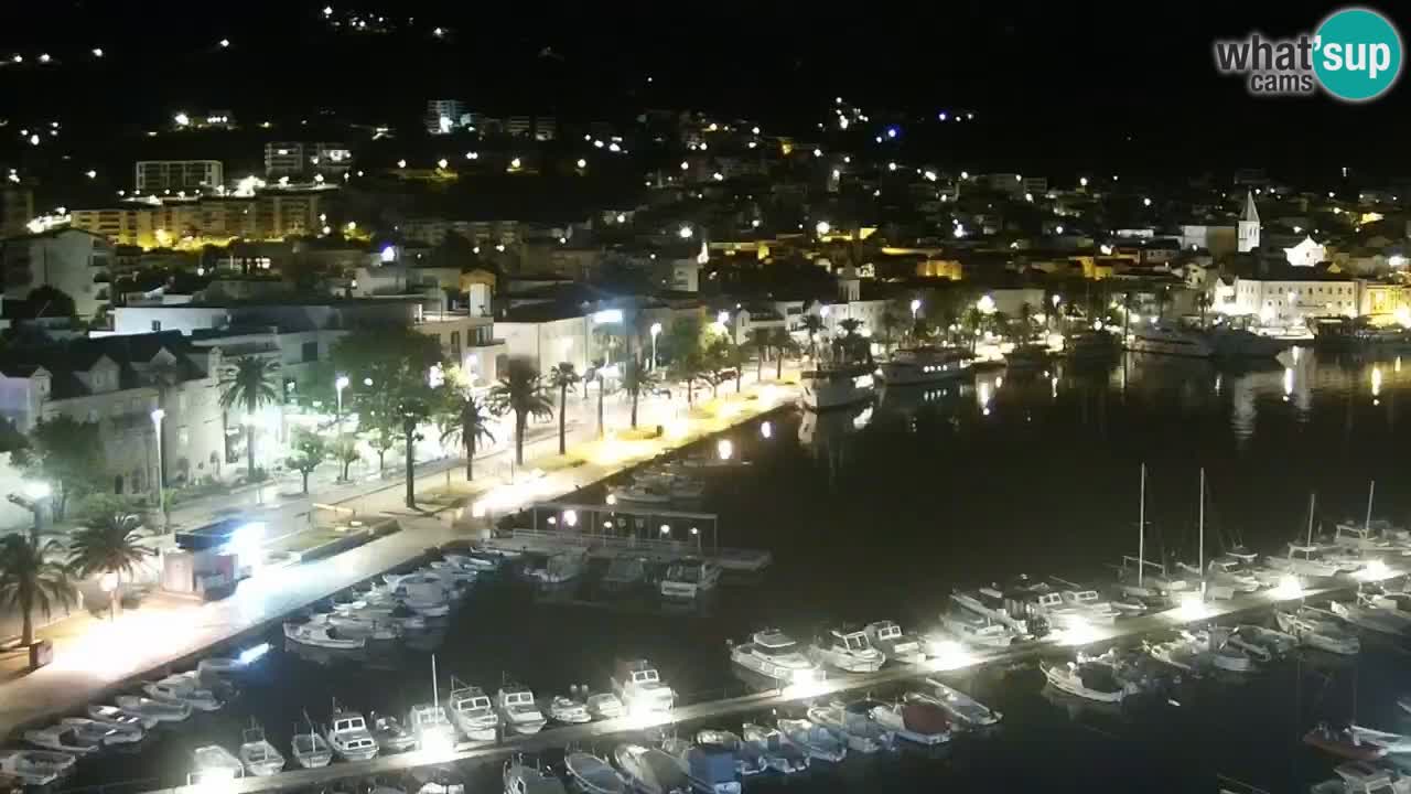 Panorama Makarska webcam